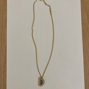Kate Spade Lime Pendant Necklace